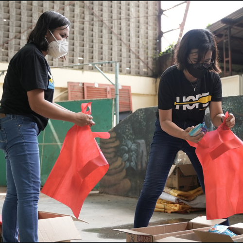 Hope Paddlers repack relief goods for Yellow Boat communities